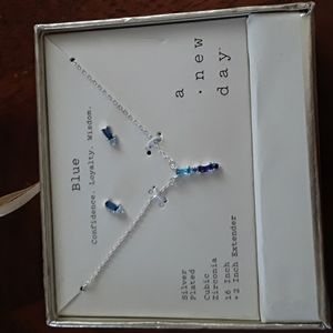 Necklace and earring set